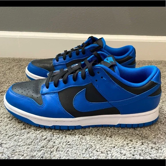 Nike Dunk Hyper Cobalt 10.5 Worn Once Size 10.5 - Nike Dunk Low Hyper Cobalt - With box - Worn  main image 3